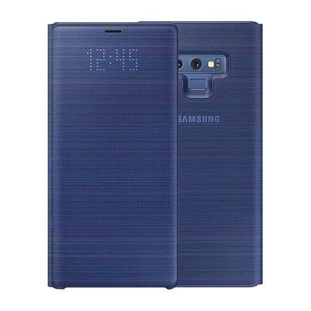 Samsung Galaxy Note 9 LED Phone Cover (Blue)