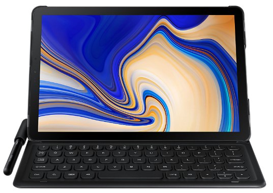 Samsung Galaxy Tab S4 Book Cover Keyboard  Black