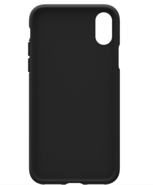 Adidas iPhone X Moulded Back Phone Case Black